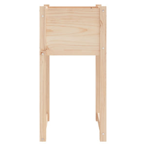vidaXL Jardinières 2 pcs 40x40x81 cm Bois de pin massif