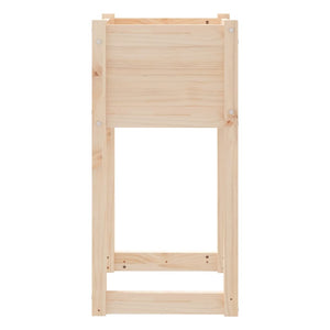 vidaXL Jardinières 2 pcs 40x40x81 cm Bois de pin massif