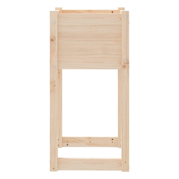 vidaXL Jardinières 2 pcs 40x40x81 cm Bois de pin massif