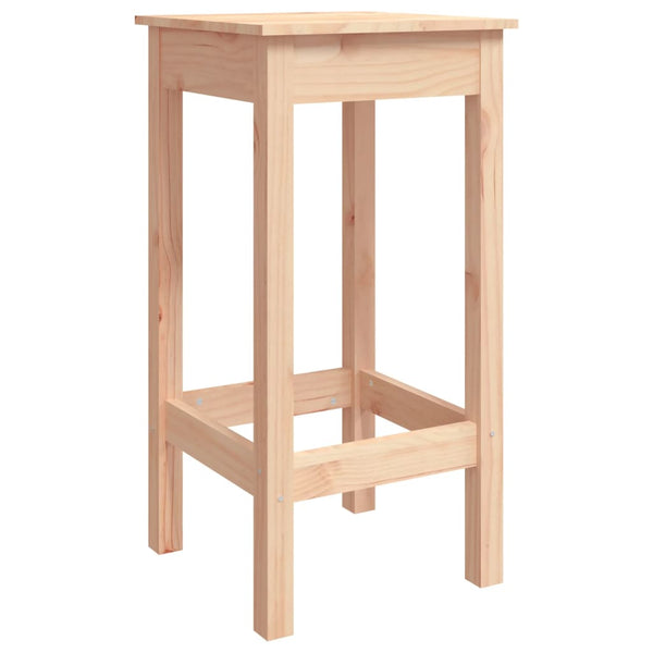 2er Set Barstühle aus Kiefernholz