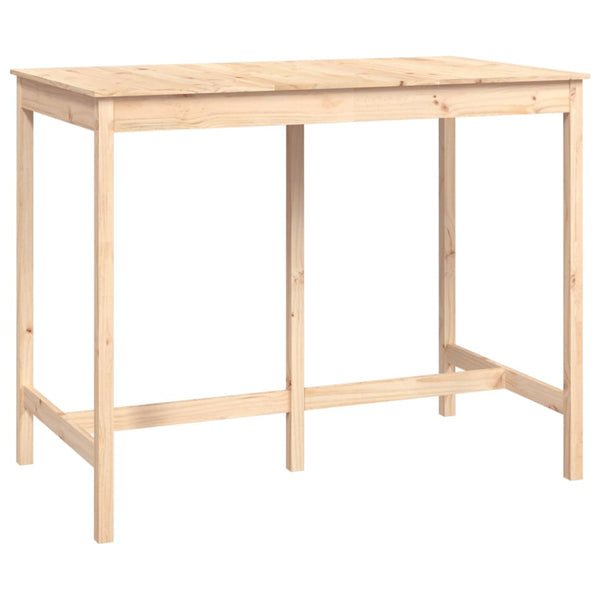 Bartisch Kiefer Massivholz 140x80 cm