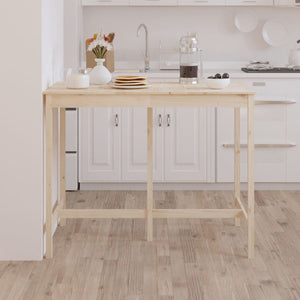 Bartisch Kiefer Massivholz 140x80 cm