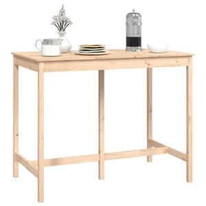 Bartisch Kiefer Massivholz 140x80 cm