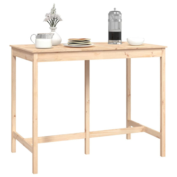 Bartisch Kiefer Massivholz 140x80 cm