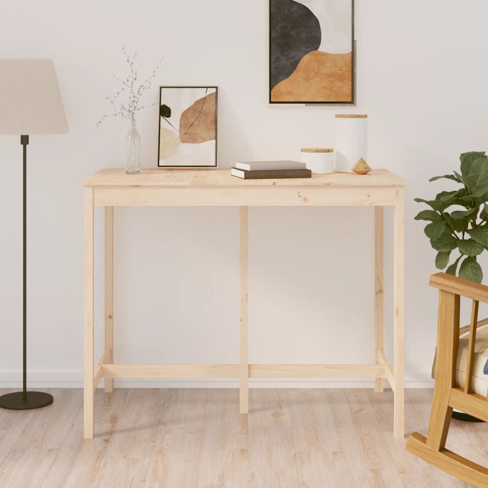 Bartisch Kiefer Massivholz 140x80 cm