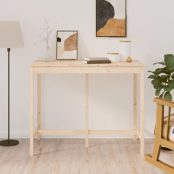 Bartisch Kiefer Massivholz 140x80 cm