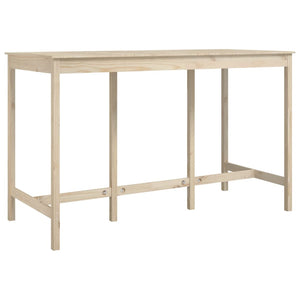 Bartisch Kiefer Massivholz 180x80x110 cm