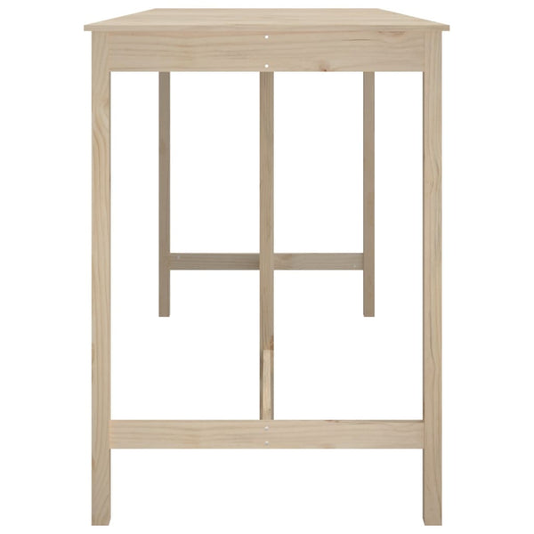 Bartisch Kiefer Massivholz 180x80x110 cm