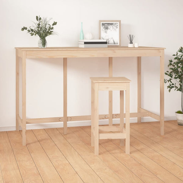 Bartisch Kiefer Massivholz 180x80x110 cm