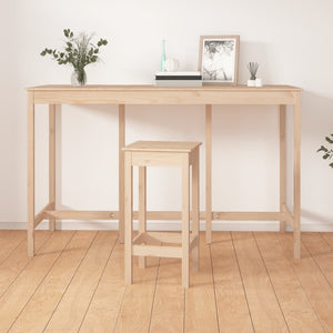 Bartisch Kiefer Massivholz 180x80x110 cm