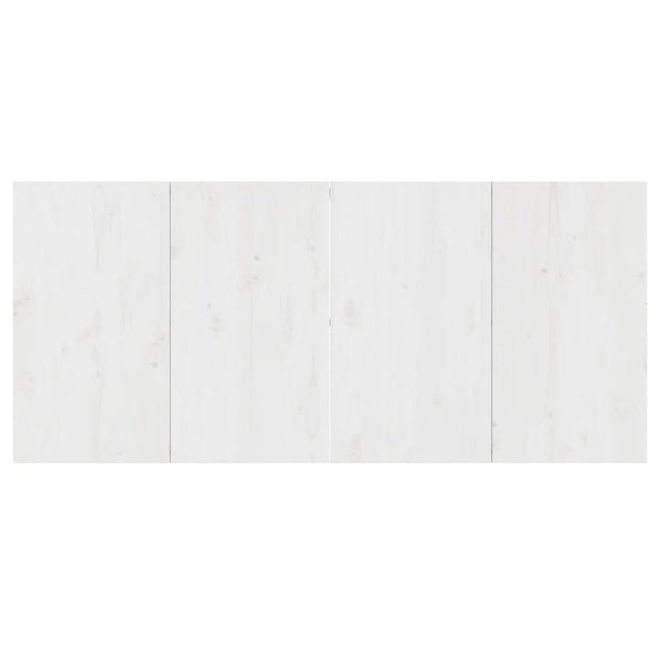 Bartisch Weiß 180x80x110cm Kiefer Massivholz
