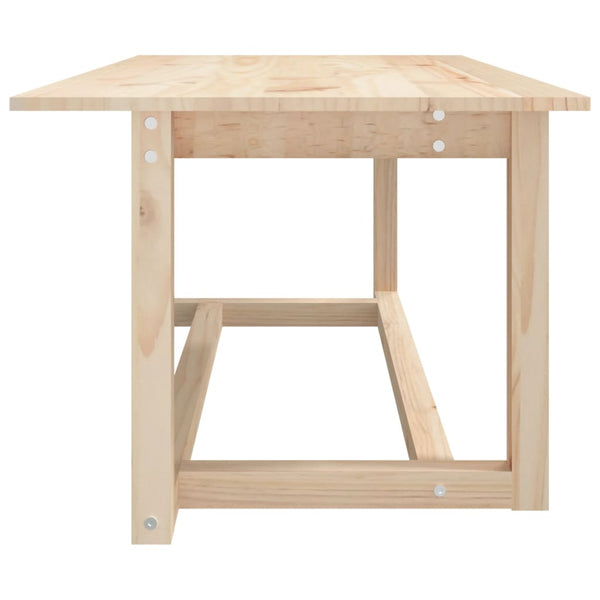 Massivholz Couchtisch Kiefer 110x55 cm