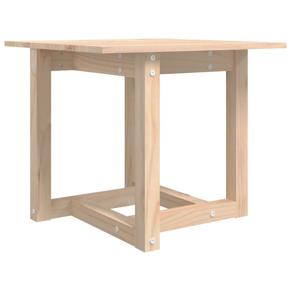 Couchtisch Kiefer Massivholz 50x50 cm