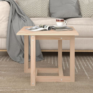 Couchtisch Kiefer Massivholz 50x50 cm