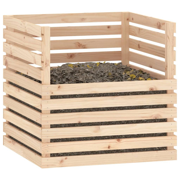 Holz Komposter Kiefer 80x80x78cm
