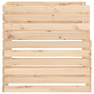 Holz Komposter Kiefer 80x80x78cm