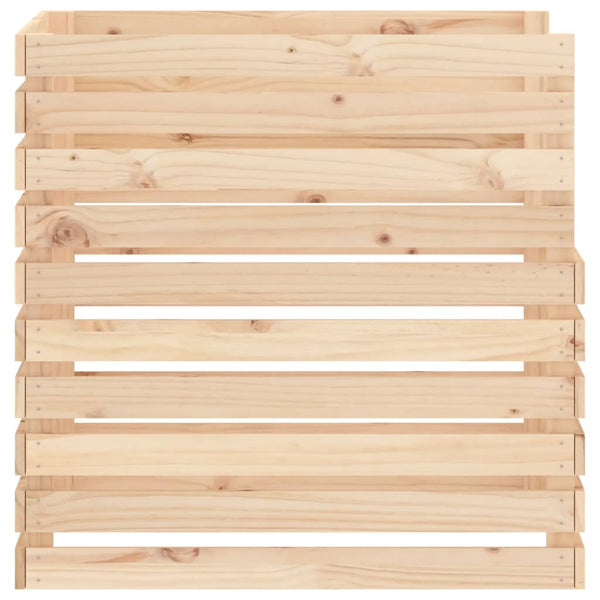 Holz Komposter Kiefer 80x80x78cm