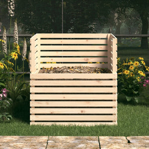 Holz Komposter 100x100x102 cm Kiefer