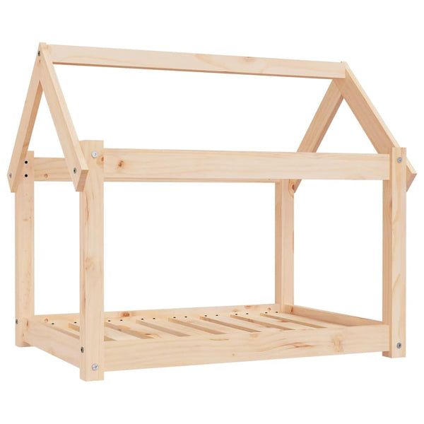 Hundebett Kiefernholz 81x60x70 cm
