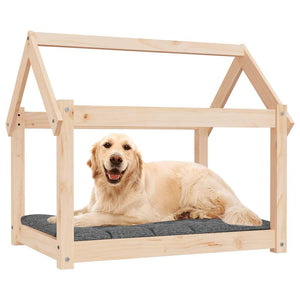 Hundebett Kiefernholz 81x60x70 cm