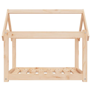 Hundebett Kiefernholz 81x60x70 cm