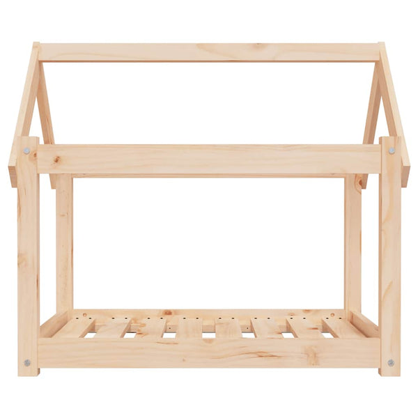 Hundebett Kiefernholz 81x60x70 cm
