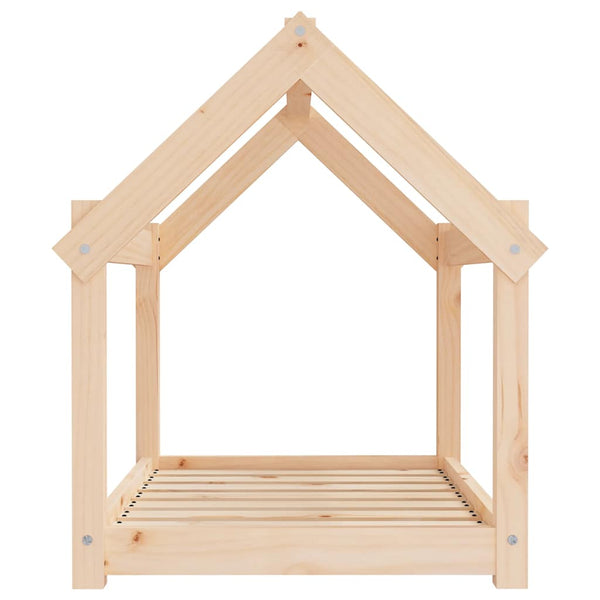 Hundebett Kiefernholz 81x60x70 cm
