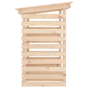 Kaminholzregal Kiefer Massivholz 108x73x108 cm