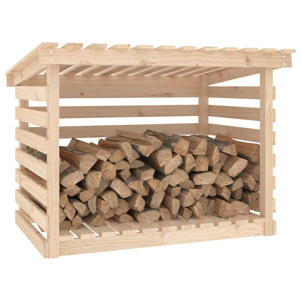 Kaminholzregal Kiefer Massivholz 108x73x79cm