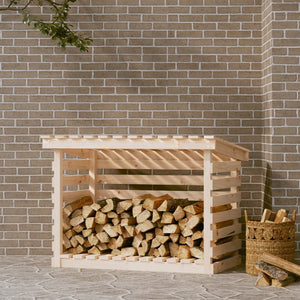 Kaminholzregal Kiefer Massivholz 108x73x79cm