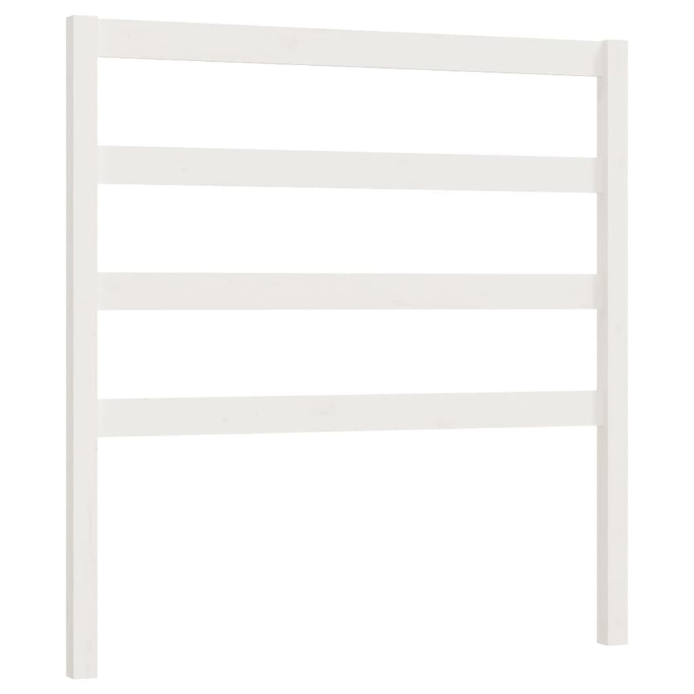 vidaXL Tête de lit Blanc 95x4x100 cm Bois de pin massif