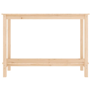 Massivholz Konsolentisch, 110cm Kiefer