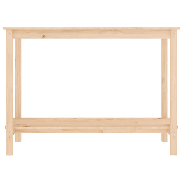 Massivholz Konsolentisch, 110cm Kiefer