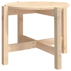 Couchtisch Kiefer Massivholz Ø 62,5cm