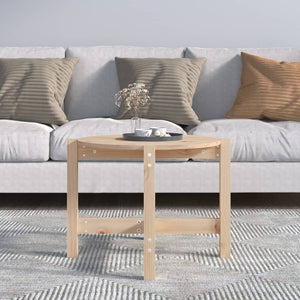 Couchtisch Kiefer Massivholz Ø 62,5cm