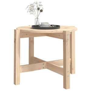 Couchtisch Kiefer Massivholz Ø 62,5cm
