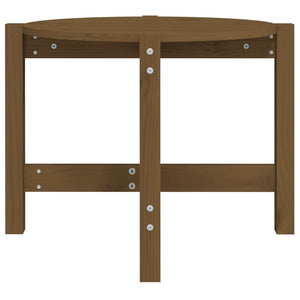 Couchtisch Honigbraun Massivholz Kiefer