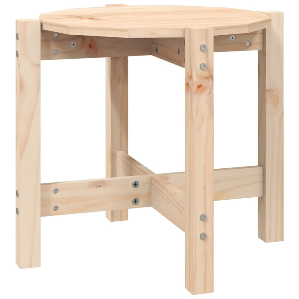 Couchtisch Kiefer Massivholz Ø 52,5cm