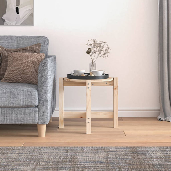 Couchtisch Kiefer Massivholz Ø 52,5cm