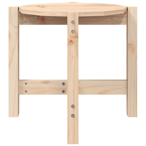 Couchtisch Kiefer Massivholz Ø 52,5cm