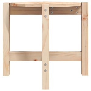 Couchtisch Kiefer Massivholz Ø 52,5cm