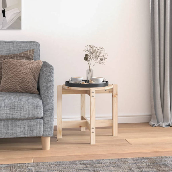 Couchtisch Kiefer Massivholz Ø 52,5cm