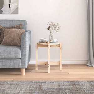 Couchtisch Kiefer Massivholz Ø42,5cm