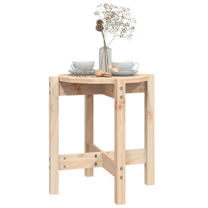 Couchtisch Kiefer Massivholz Ø42,5cm