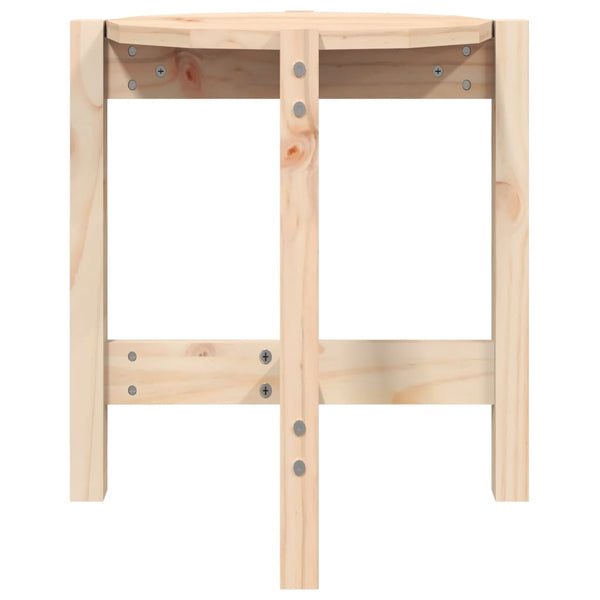 Couchtisch Kiefer Massivholz Ø42,5cm