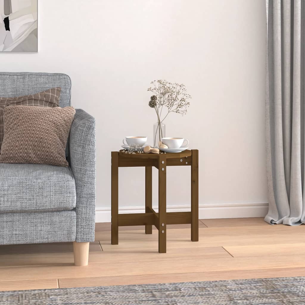 Couchtisch Honigbraun Kiefer Massivholz