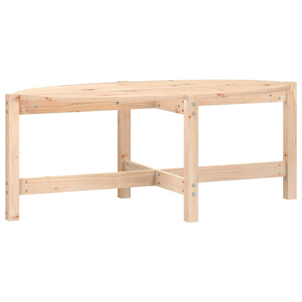 Couchtisch Kiefer Massivholz 118x63 cm