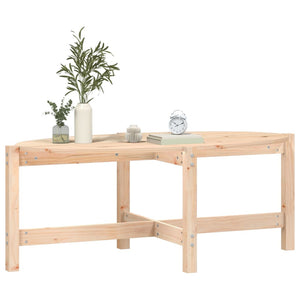 Couchtisch Kiefer Massivholz 118x63 cm
