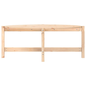 Couchtisch Kiefer Massivholz 118x63 cm