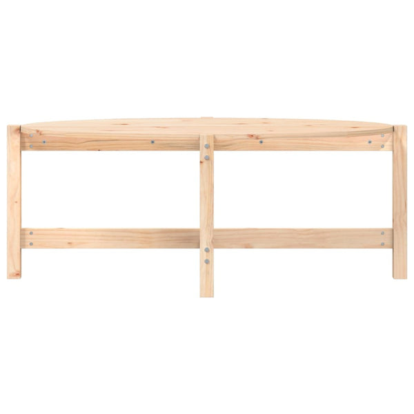 Couchtisch Kiefer Massivholz 118x63 cm